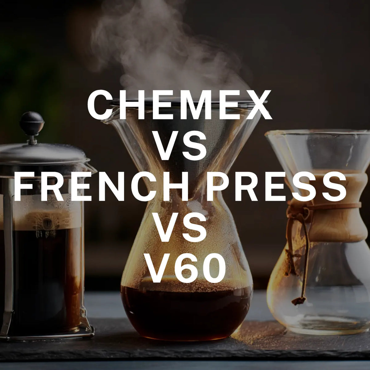 French press vs. V60 vs. Chemex – jaký dripper si vybrat