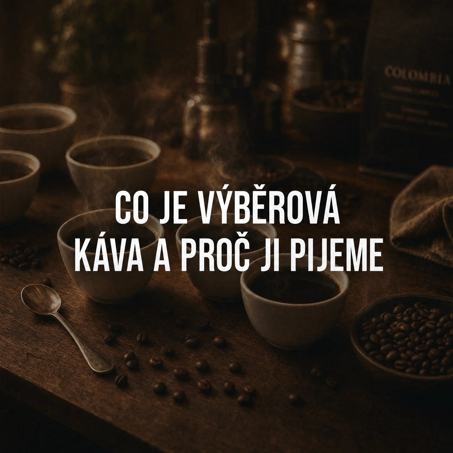 Co je výběrová káva a proč ji pijeme
