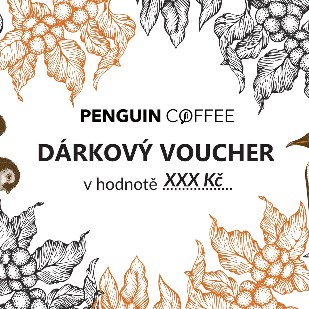 Dárkový poukaz - Penguin Coffee